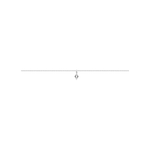 Robbez – Chaine de Cheville – Argent