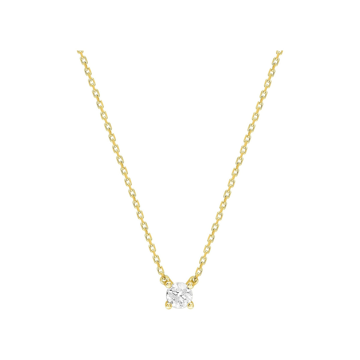 Robbez – Collier – Or jaune & diamant