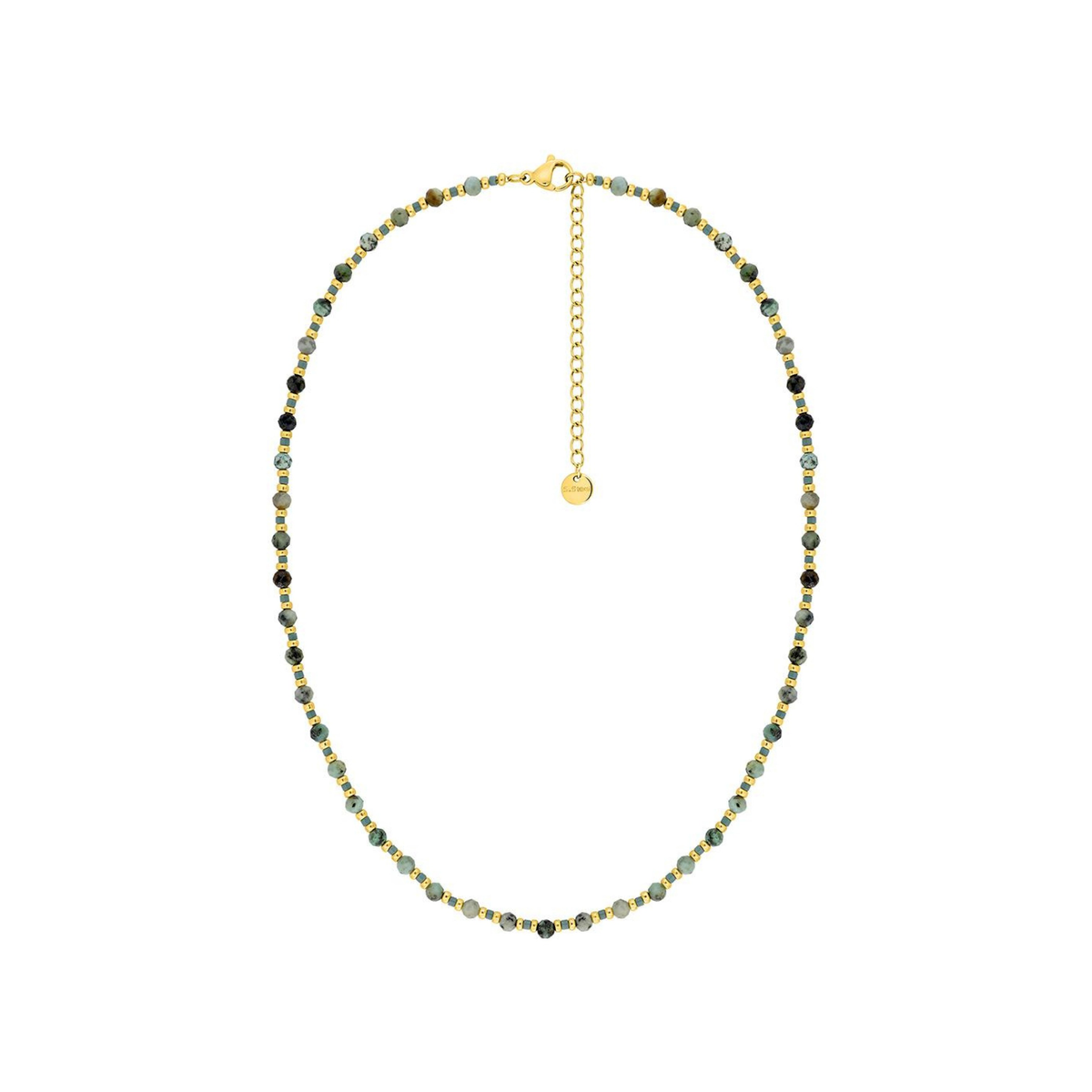 Robbez – Collier – Acier plaqué or – vue 2