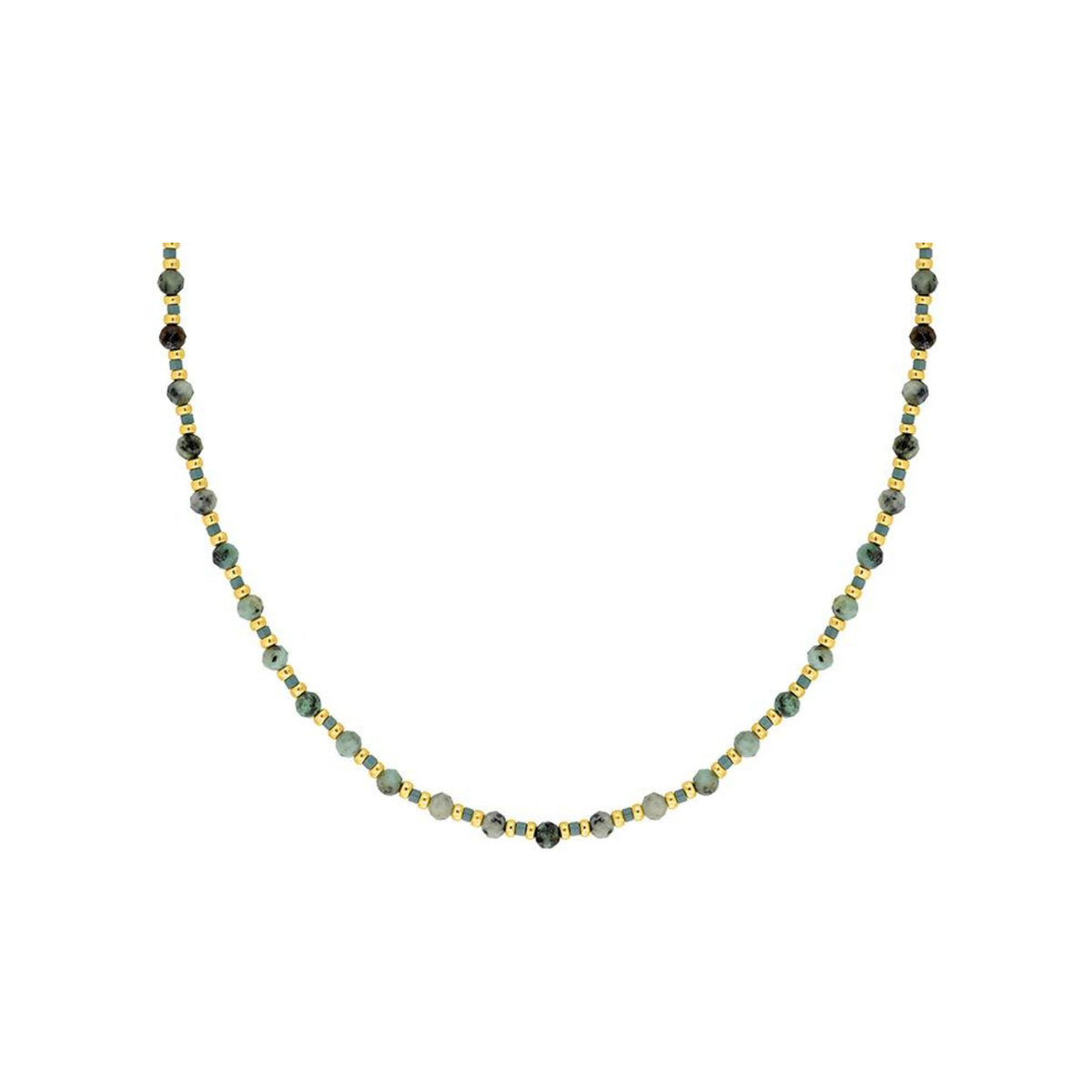 Robbez – Collier – Acier plaqué or