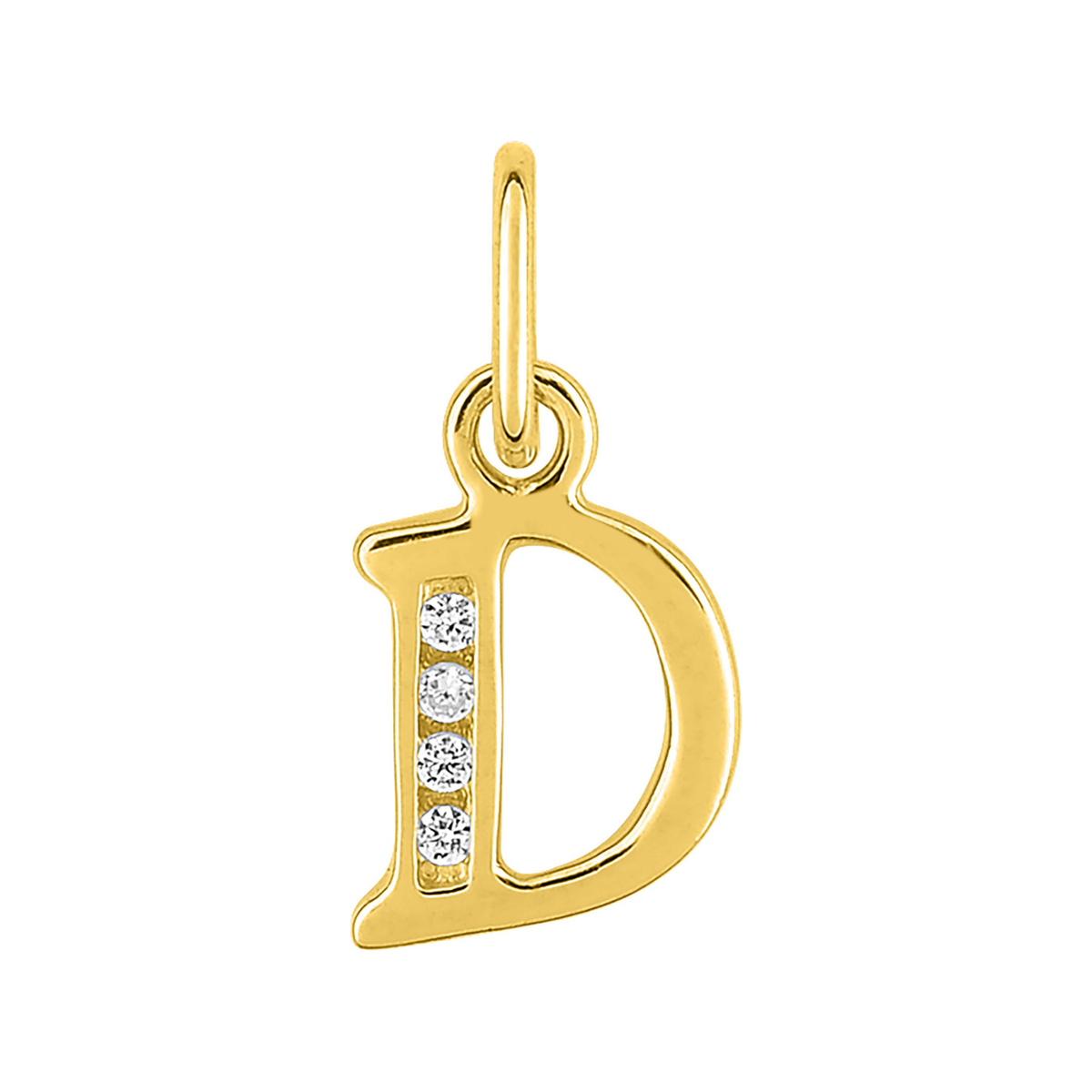 Robbez – Pendentif – Lettre A-Z – Or jaune – vue 5