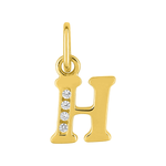 Robbez – Pendentif – Lettre A-Z – Or jaune – vue 9