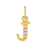 Robbez – Pendentif – Lettre A-Z – Or jaune – vue 11