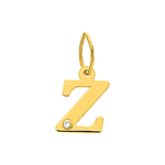 Robbez – Pendentif – Lettre – Or Jaune & diamant – vue 27