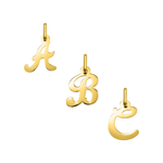 Robbez – Pendentif – Lettre – Or Jaune