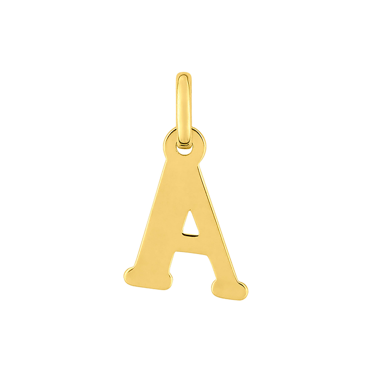 Robbez – Pendentif – Lettre – Plaqué Or Jaune – vue 2