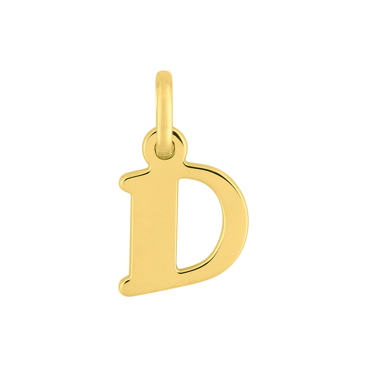 Robbez – Pendentif – Lettre – Plaqué Or Jaune – vue 5
