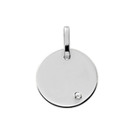 Robbez – Pendentif – Or Blanc + Di