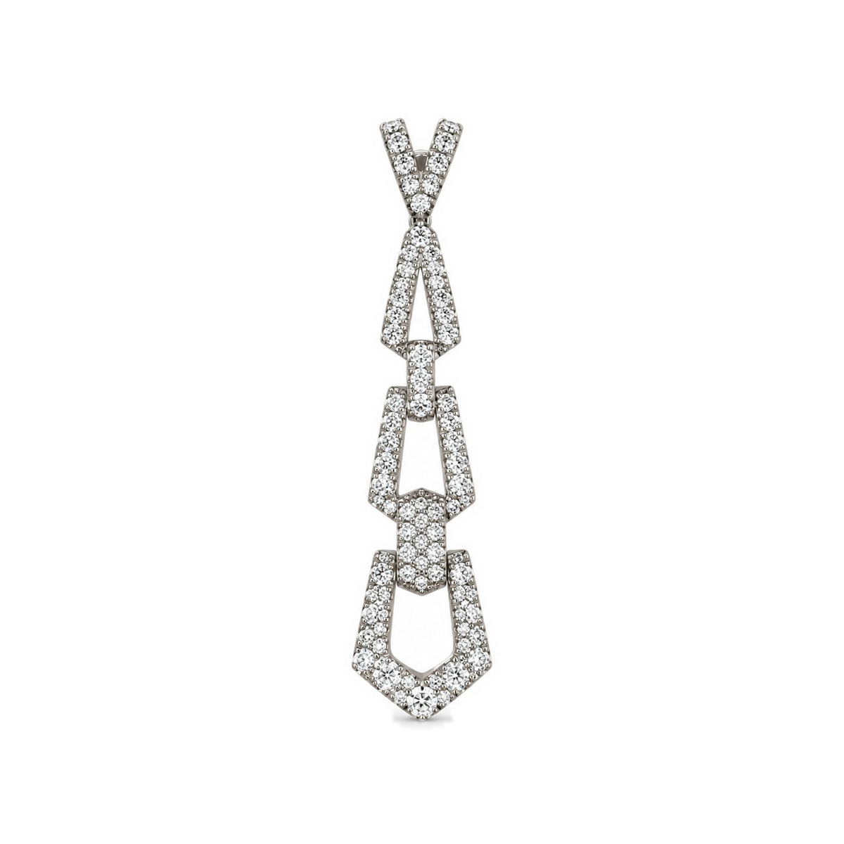 Valcke – Pendentif – Or blanc & diamants