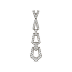 Valcke – Pendentif – Or blanc & diamants