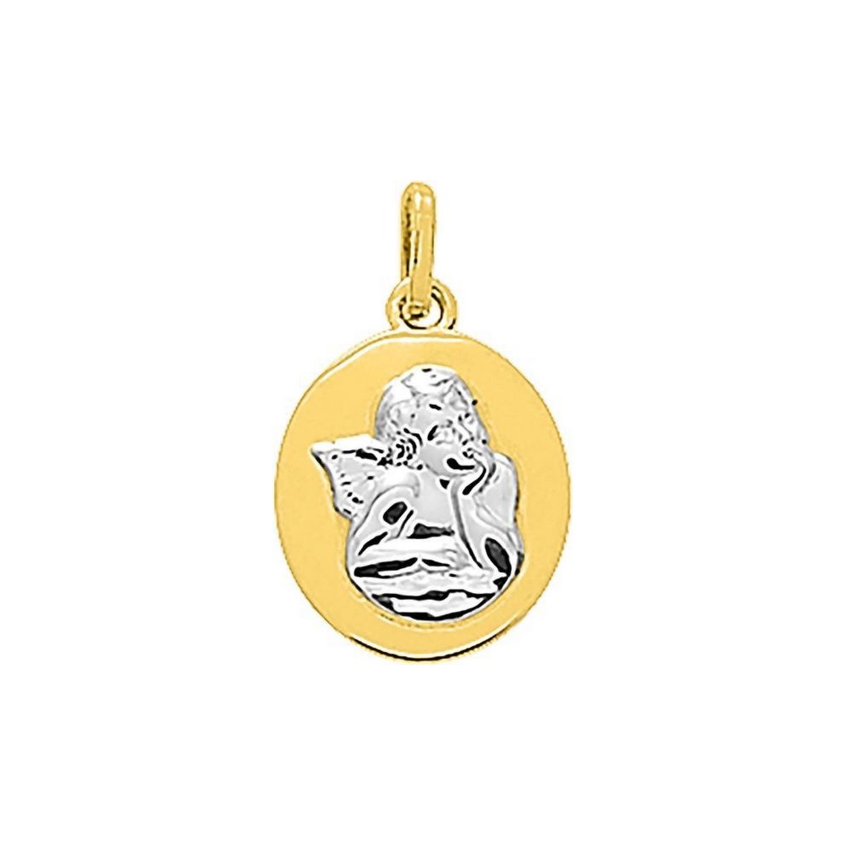 Robbez – Pendentif – Or Jaune & Blanc