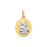 Robbez – Pendentif – Or Jaune & Blanc