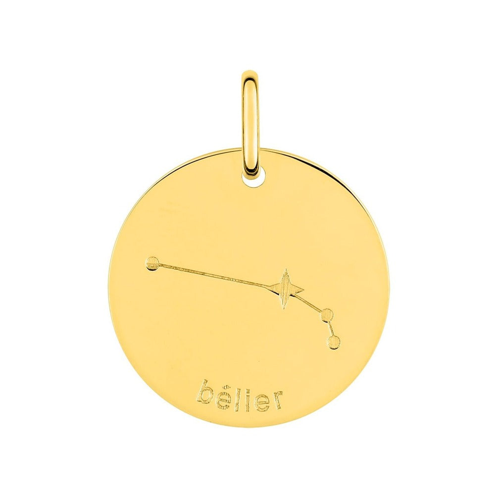 Robbez – Pendentif – Zodiaque – Plaqué Or
