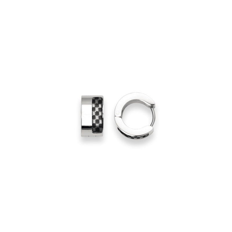 Rochet – Boucles d'oreilles acier