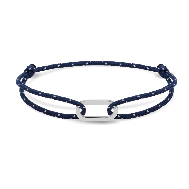Rochet – Bracelet acier & cordon – vue 2