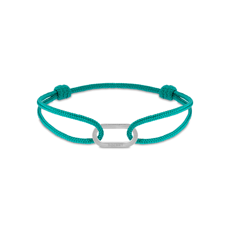 Rochet – Bracelet acier & cordon – vue 2