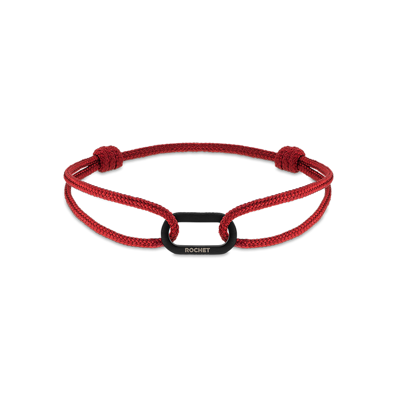 Rochet – Bracelet acier & cordon – vue 2