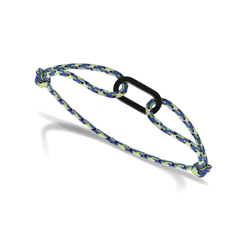 Rochet – Bracelet acier & cordon