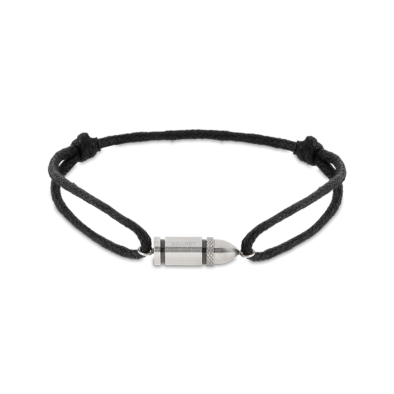 Rochet – Bracelet acier & cordon – vue 2