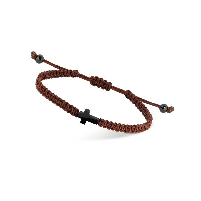 Rochet – Bracelet cordon & acier