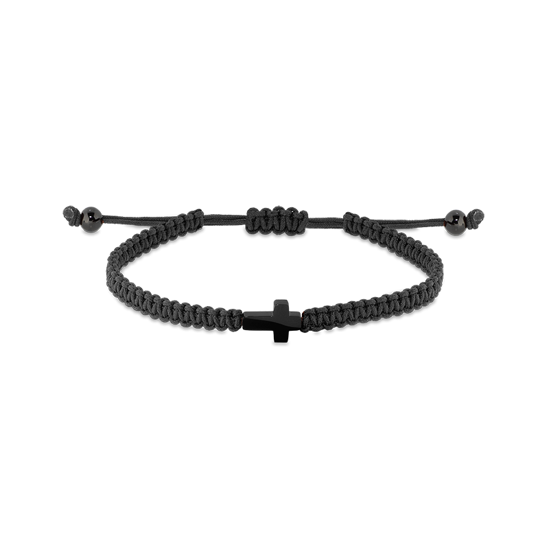 Rochet – Bracelet cordon & acier – vue 2
