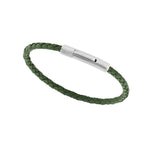 Rochet – Bracelet cuir & acier