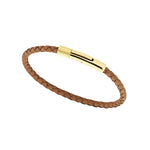 Rochet – Bracelet cuir & acier