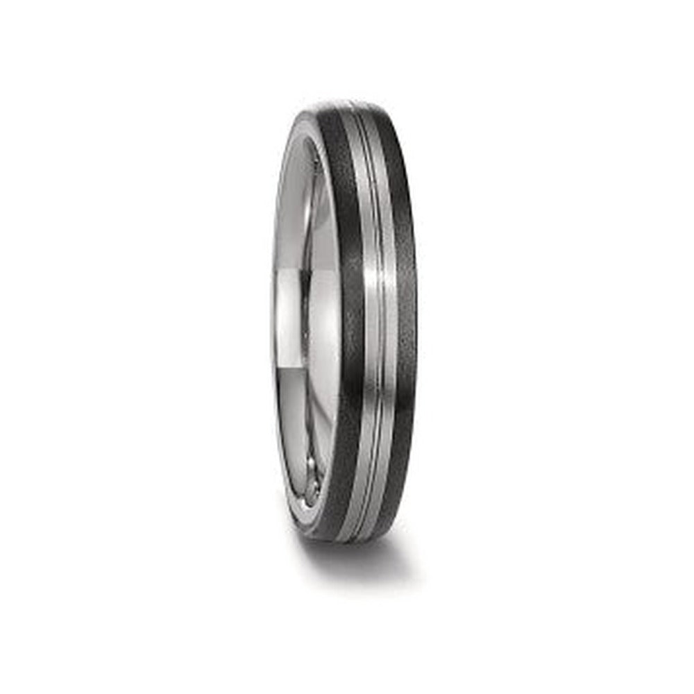 Titan Factory – Bague Titane & Carbone