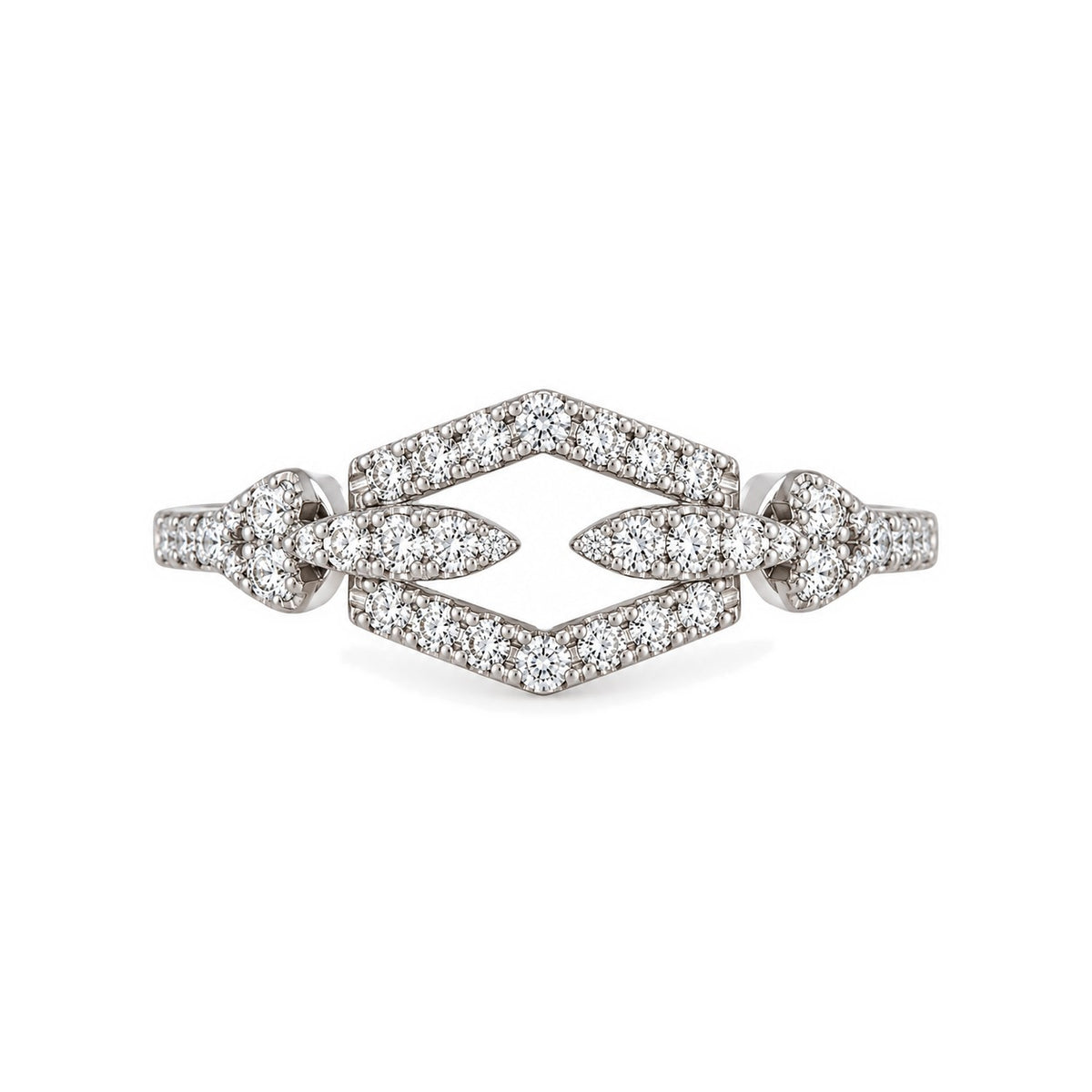Valcke – Bague – Or Blanc & Diamants