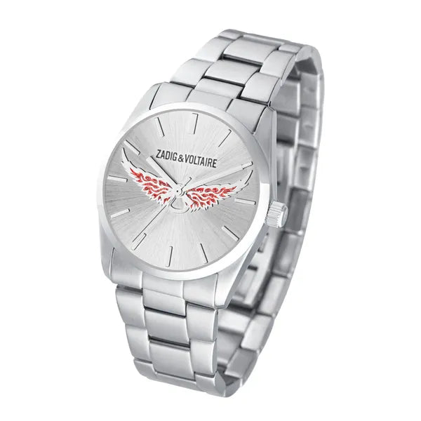 Zadig & Voltaire – Zadig Wings Silver Red – vue 2