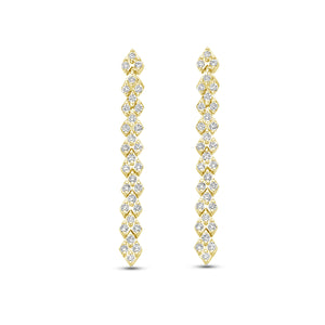 Beheyt - Boucles d'oreilles - Or Jaune & Diamants