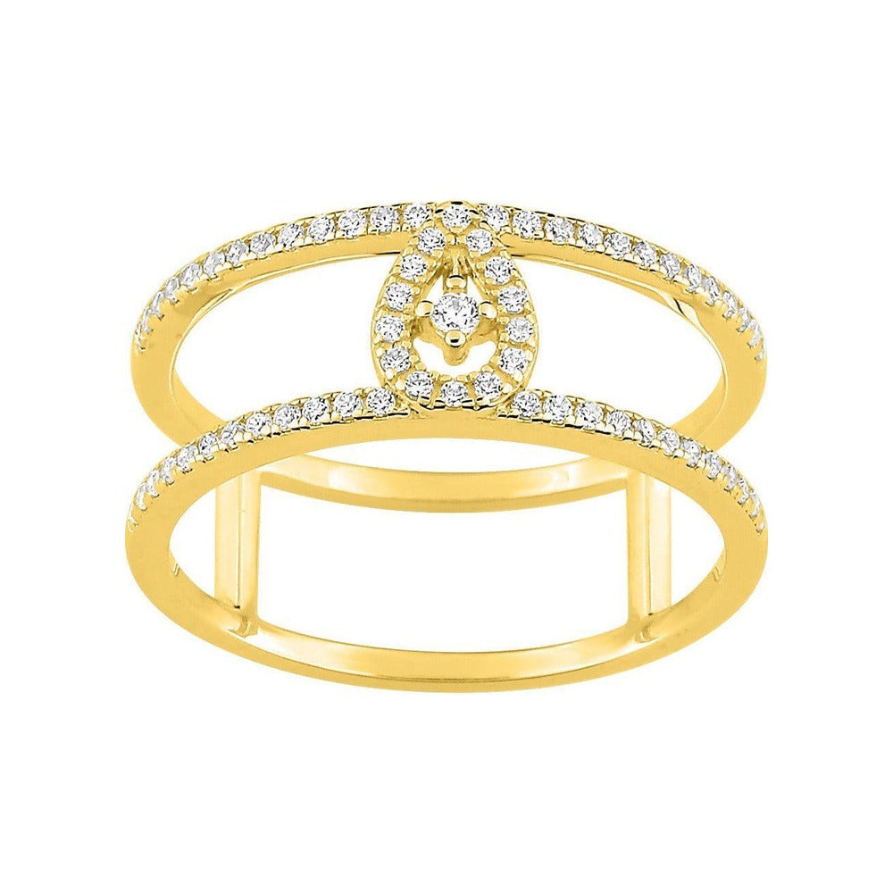 Robbez - Bague - Or Jaune & Diamant