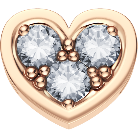Elements - Composant - Coeur Diamants