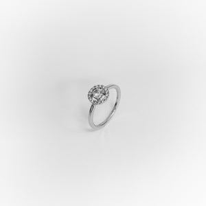 Création - Bague - Platine - Diamants