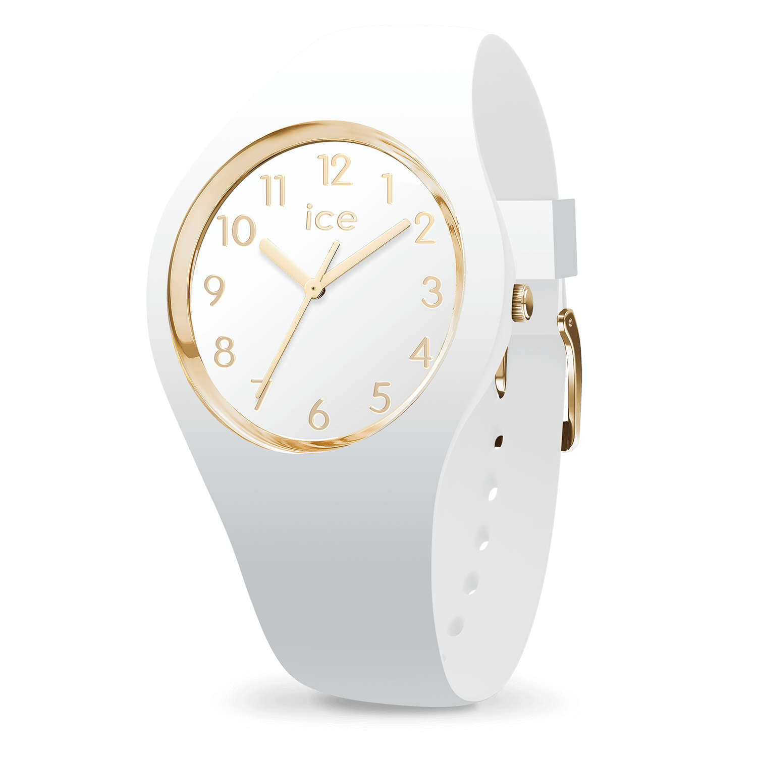 Ice Watch Glam - White Gold Numbers