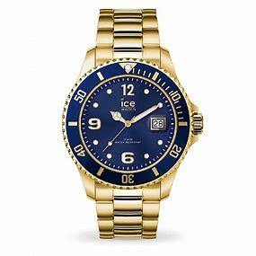 Ice Watch Steel - Gold Blue - Bijouterie JC Lambert