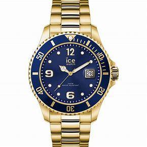 Ice Watch Steel - Gold Blue - Bijouterie JC Lambert