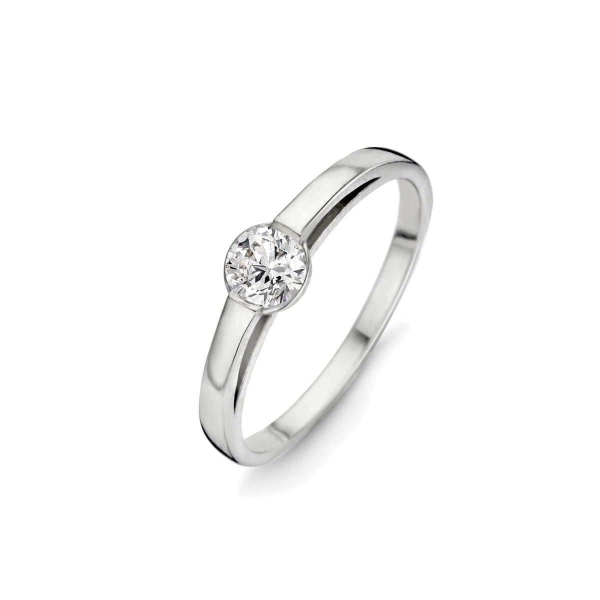 Beheyt – Bague – Or Blanc & Diamants