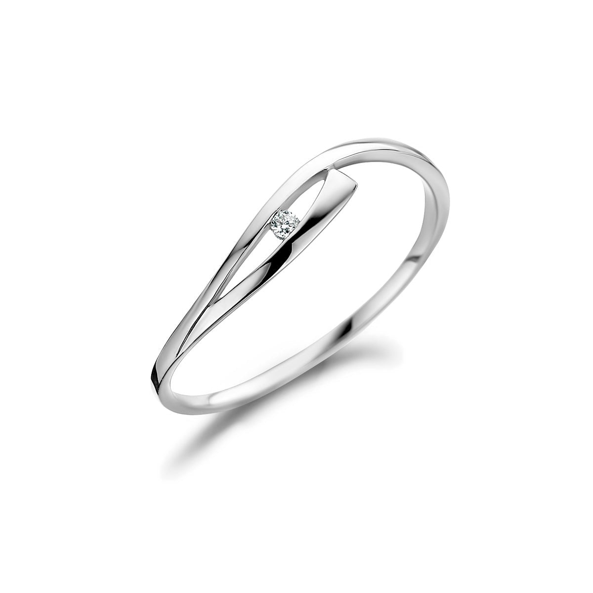 Beheyt – Bague – Or Blanc & Diamants