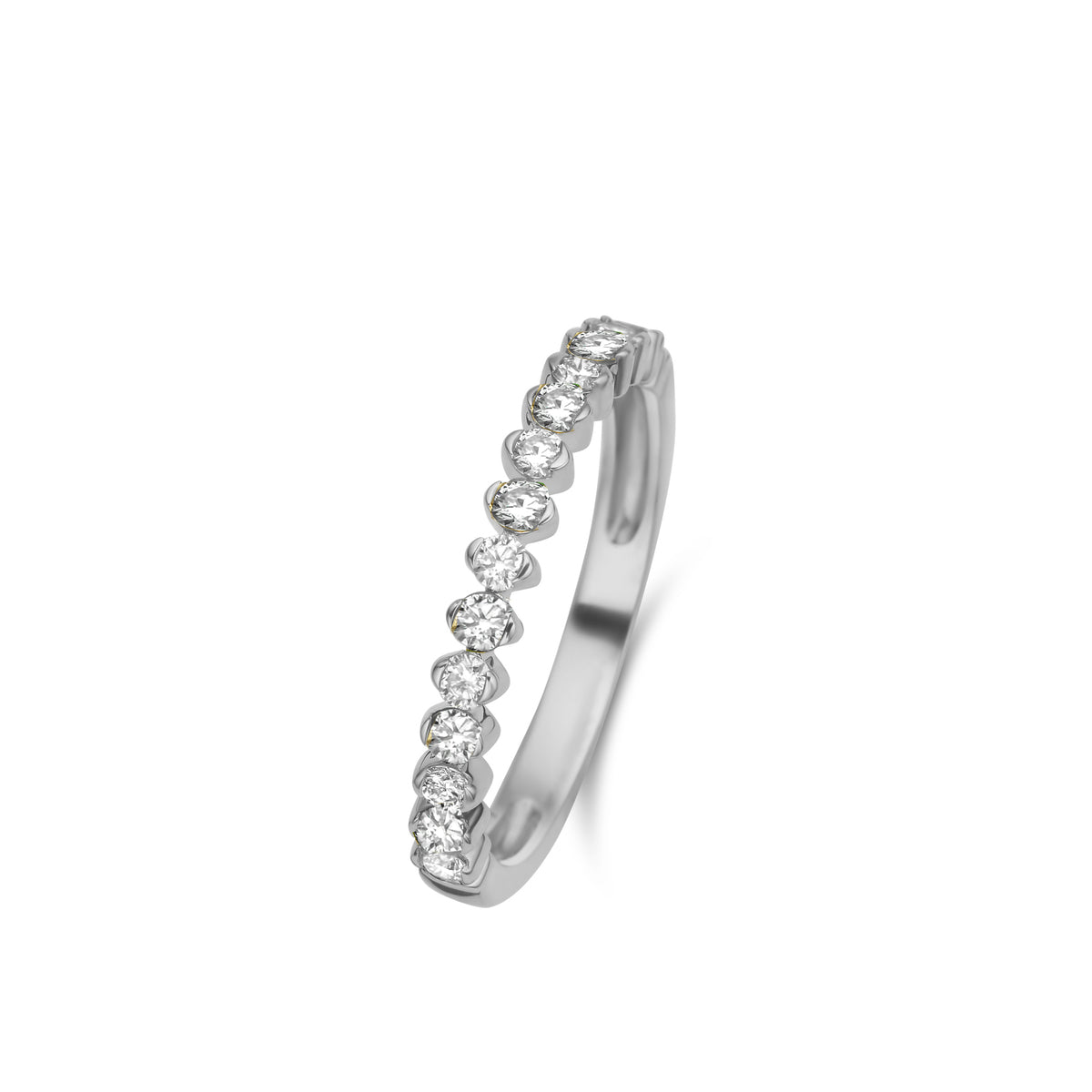 Beheyt – Bague – Or Blanc & Diamants