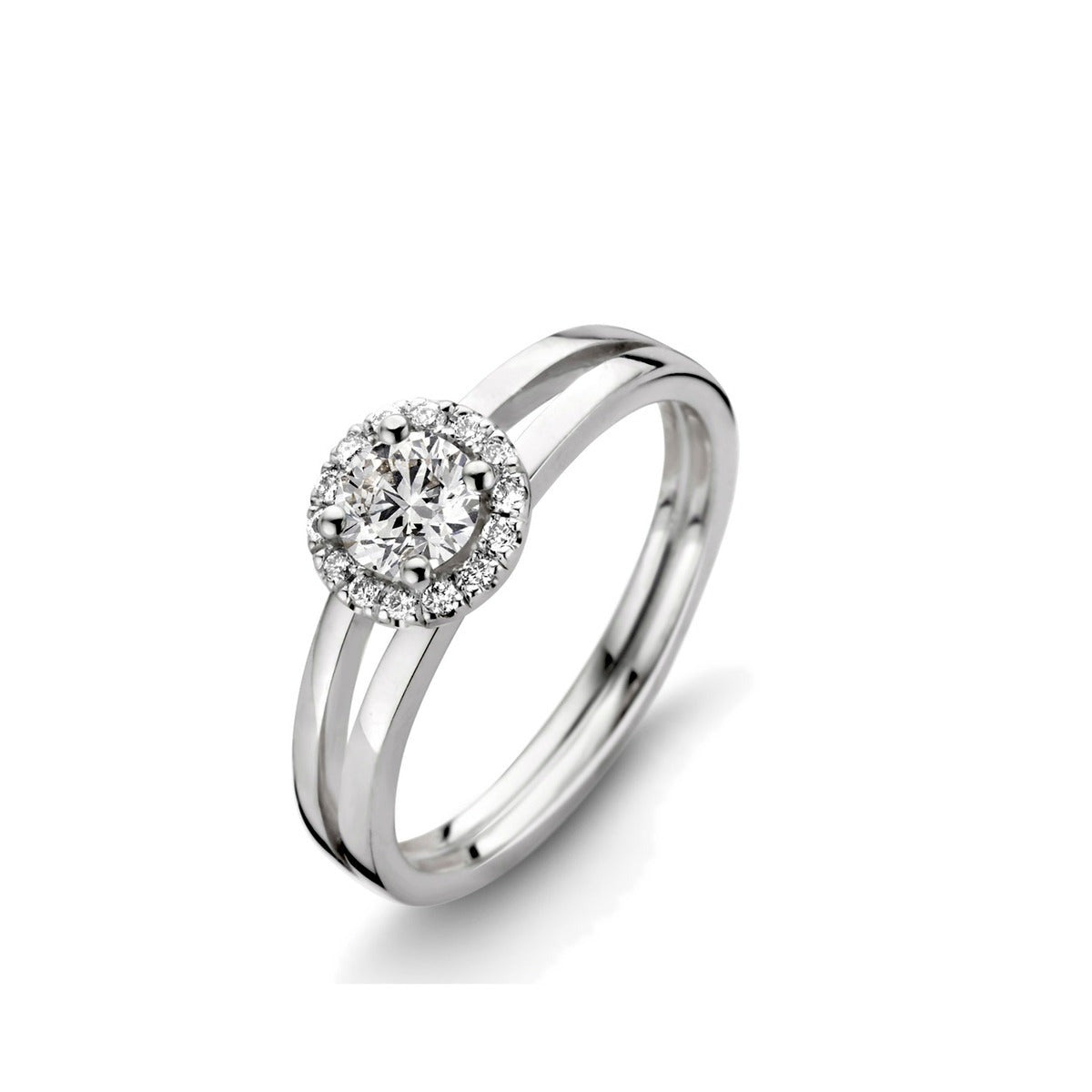 Beheyt – Bague – Or Blanc & Diamants