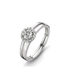 Beheyt – Bague – Or Blanc & Diamants