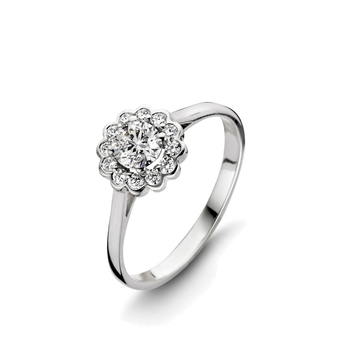 Beheyt – Bague – Or Blanc & Diamants