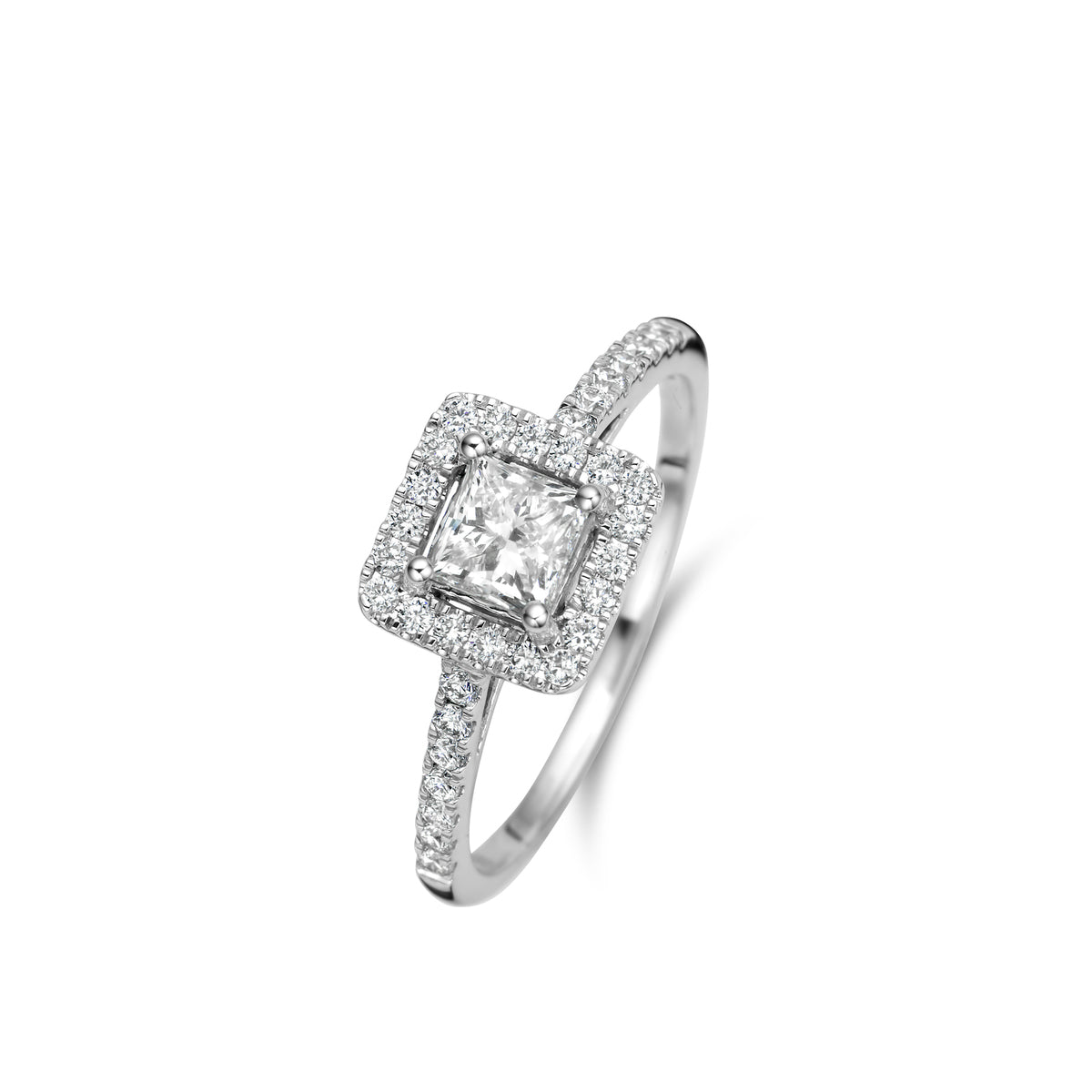 Beheyt – Bague – Or Blanc & Diamants