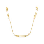 Beheyt – Collier – Or Jaune & Perles