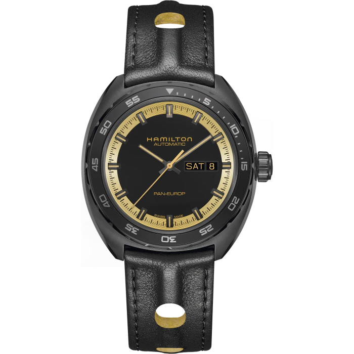 Hamilton – American Classic – Pan Europ Day Date Auto – vue 2