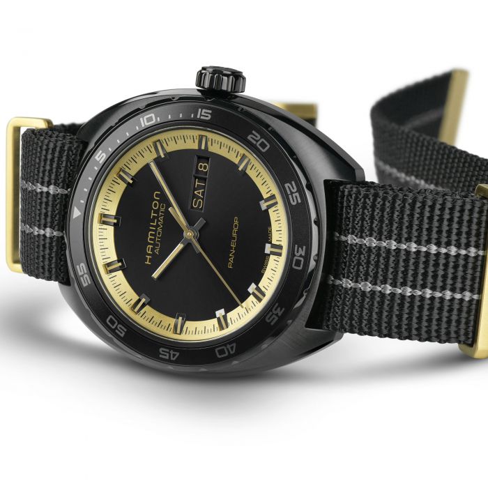 Hamilton – American Classic – Pan Europ Day Date Auto – vue 5