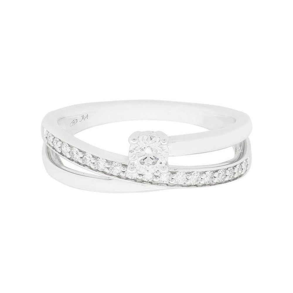 J&A 1970 – Bague – Or Blanc