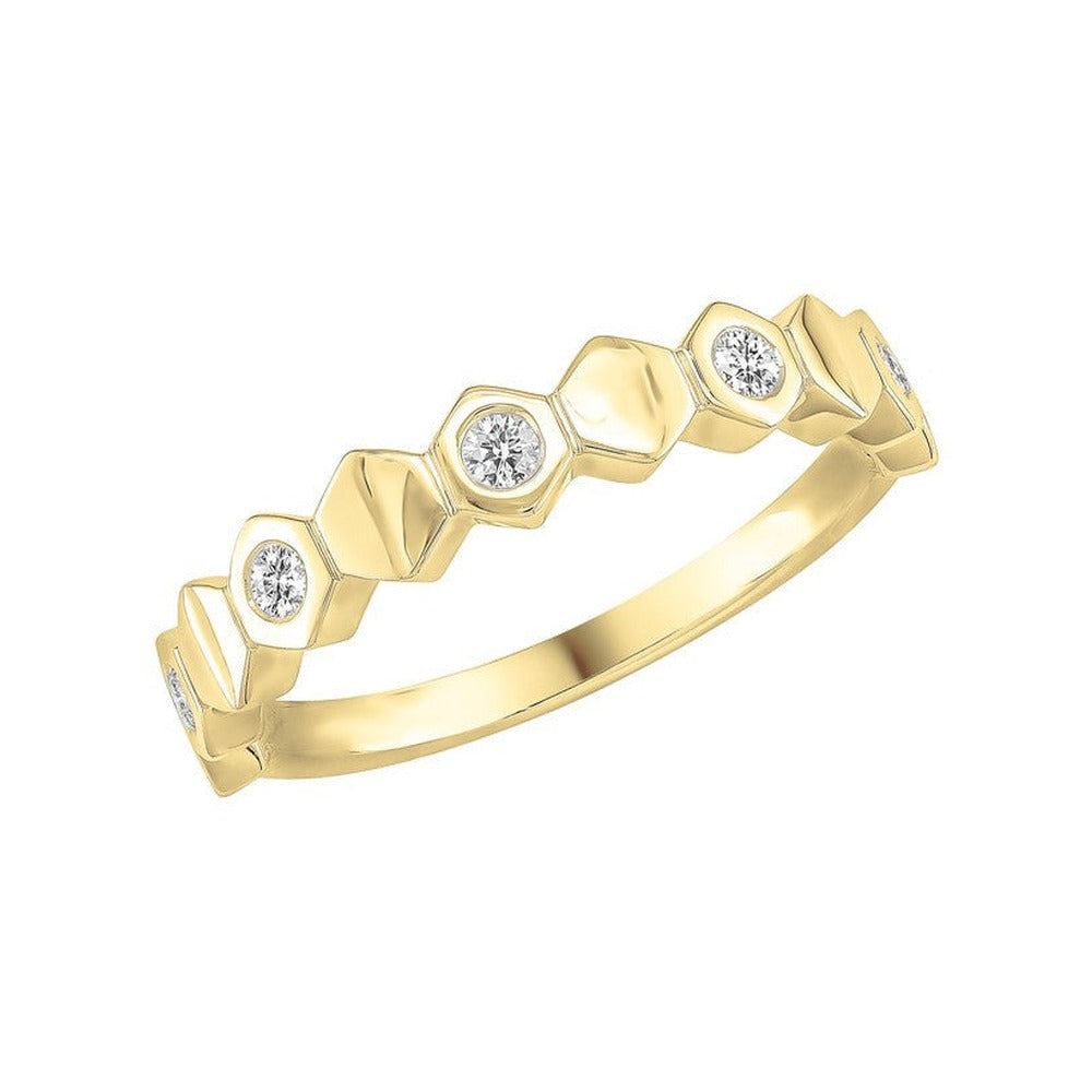 J&A 1970 – Bague – Or Jaune & Diamants