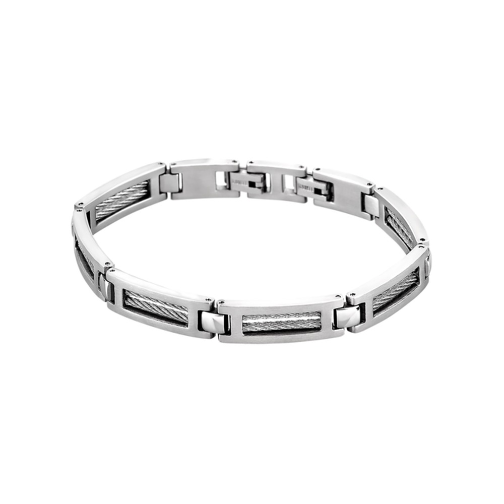 Lotus – Bracelet Acier